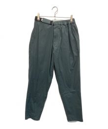 Graphpaper（グラフペーパー）の古着「Stretch Typewriter Chef Pants」｜グリーン