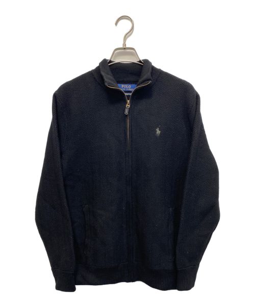 POLO RALPH LAUREN（ポロ・ラルフローレン）POLO RALPH LAUREN (ポロ・ラルフローレン) ドライバーズニット ブラック サイズ:XSの古着・服飾アイテム