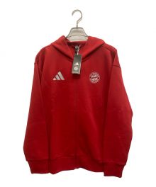 adidas（アディダス）の古着「FCバイエルン アンセムジャケット」｜レッド