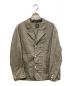 Porter Classic（ポータークラシック）の古着「3B Cotton Tailored Jacket」｜ベージュ