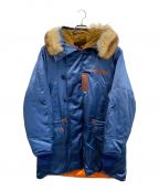 RockyMountainFeatherBedロッキーマウンテンフェザーベッド）の古着「N-3 PARKA」｜ブルー