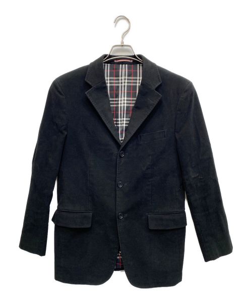 BURBERRY BLACK LABEL（バーバリーブラックレーベル）BURBERRY BLACK LABEL (バーバリーブラックレーベル) テーラードジャケット ブラック サイズ:Mの古着・服飾アイテム