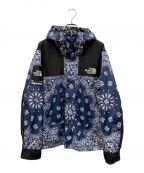 THE NORTH FACE×SUPREMEザ ノース フェイス×シュプリーム）の古着「マウンテンパーカー」｜ネイビー×ブラック