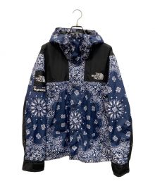 THE NORTH FACE×SUPREME（ザ ノース フェイス×シュプリーム）の古着「マウンテンパーカー」｜ネイビー×ブラック