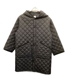 Barbour（バブアー）の古着「キルティングフーディーコート」｜ブラック