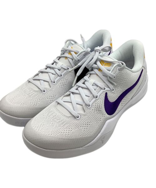 NIKE（ナイキ）NIKE (ナイキ) Kobe 8 Protro Lakers Home ホワイト サイズ:27.5 未使用品の古着・服飾アイテム