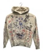 SAINT MICHAELセントマイケル）の古着「BR HOODIE」｜アイボリー