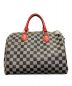 LOUIS VUITTON (ルイ ヴィトン) バッグ ブラック×レッド：80000円