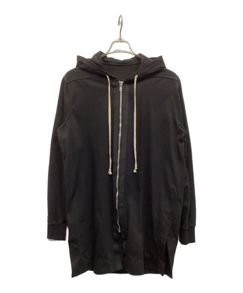 RICK OWENS（リックオウエンス）RICK OWENS (リックオウエンス) ジップパーカー ブラック サイズ:XLの古着・服飾アイテム