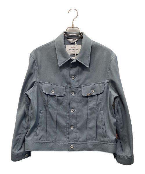 DAIRIKU（ダイリク）DAIRIKU (ダイリク) Regular polyester jacket グレー サイズ:Sの古着・服飾アイテム