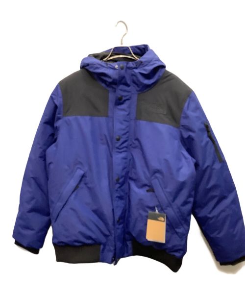 THE NORTH FACE（ザ ノース フェイス）THE NORTH FACE (ザ ノース フェイス) ダウンジャケット ブラック×ブルー サイズ:XL 未使用品の古着・服飾アイテム