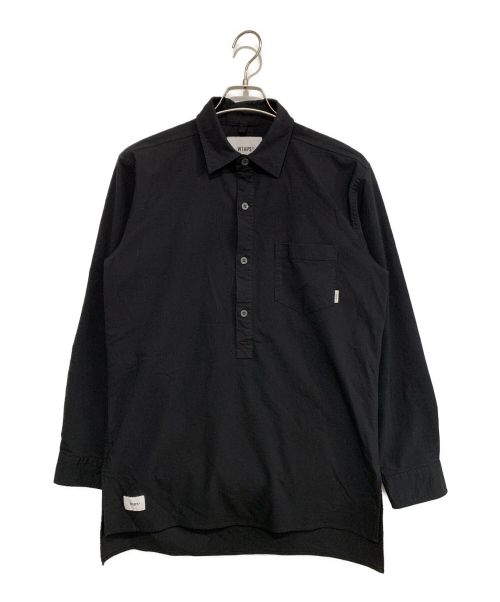 WTAPS（ダブルタップス）WTAPS (ダブルタップス) プルオーバーシャツ ブラック サイズ:1の古着・服飾アイテム