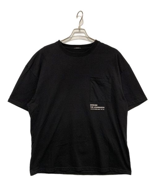 Denham（デンハム）Denham (デンハム) デナムモンタナボックスTシャツ ブラック サイズ:Lの古着・服飾アイテム