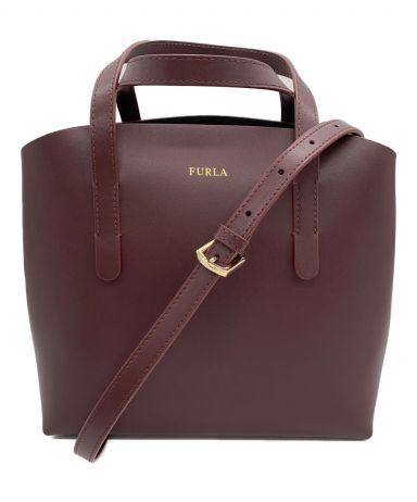 中古・古着通販】FURLA (フルラ) 2WAYショルダーバッグ バーガンディー