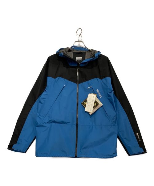 MARMOT（マーモット）Marmot (マーモット) マウンテンパーカー ブルー×ブラック サイズ:Lの古着・服飾アイテム