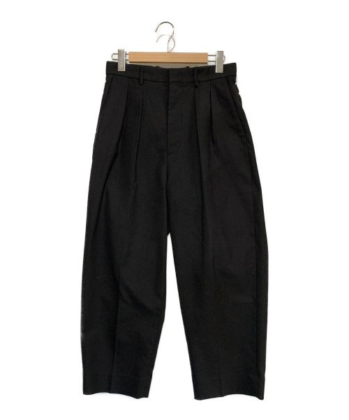 STEVEN ALAN（スティーブンアラン）STEVEN ALAN (スティーブンアラン) HPSK IN2PLEATED DRESS TROUSERS ブラック サイズ:Sの古着・服飾アイテム