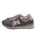 NEW BALANCE (ニューバランス) ローカットスニーカー ライトグレー サイズ:23.5㎝：5800円