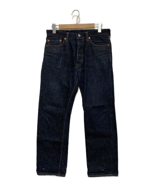 MOMOTARO JEANS（桃太郎ジーンズ）MOMOTARO JEANS (桃太郎ジーンズ) 出陣スリムストレートデニム インディゴ サイズ:31の古着・服飾アイテム