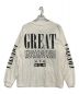 greatLAnd (グレートランド) ロングスリーブカットソー ホワイト サイズ:XL：12800円