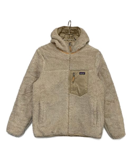 Patagonia（パタゴニア）Patagonia (パタゴニア) キッズ・リバーシブル・レディ・フレディ・フーディ ベージュ サイズ:XXL(14-16)の古着・服飾アイテム