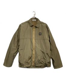 STONE ISLAND（ストーンアイランド）の古着「ナイロンリップストップジップアップブルゾン」｜カーキ