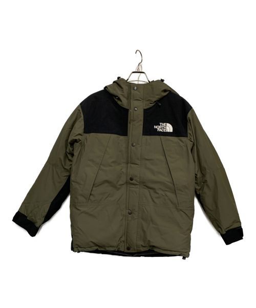 THE NORTH FACE（ザ ノース フェイス）THE NORTH FACE (ザ ノース フェイス) マウンテンダウンジャケット グリーン×ブラック サイズ:Mの古着・服飾アイテム