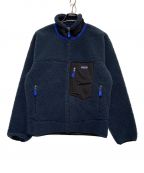 Patagonia×green label relaxingパタゴニア×グリーンレーベルリラクシング）の古着「クラシックレトロXジャケット」｜ネイビー