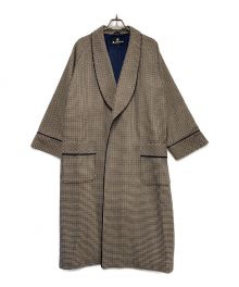 Aquascutum（アクアスキュータム）の古着「ガウンコート」｜ベージュ