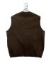 STEVEN ALAN (スティーブンアラン) MILANO ZIP VEST ブラウン サイズ:L：7800円