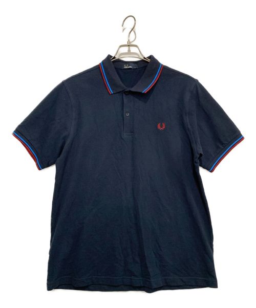 FRED PERRY（フレッドペリー）FRED PERRY (フレッドペリー) ポロシャツ ネイビー サイズ:XLの古着・服飾アイテム