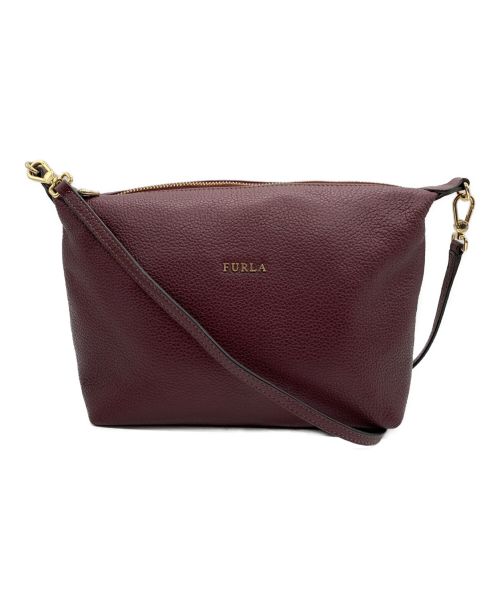 FURLA（フルラ）FURLA (フルラ) ショルダーバッグ ボルドーの古着・服飾アイテム