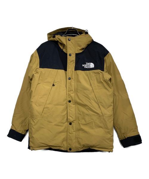 THE NORTH FACE（ザ ノース フェイス）THE NORTH FACE (ザ ノース フェイス) マウンテンダウンジャケット ベージュ×ブラック サイズ:Lの古着・服飾アイテム