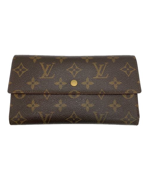 LOUIS VUITTON（ルイ ヴィトン）LOUIS VUITTON (ルイ ヴィトン) 長財布 ブラウンの古着・服飾アイテム