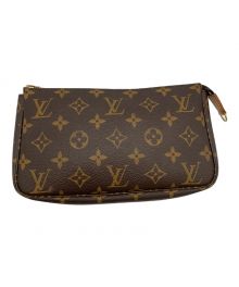 LOUIS VUITTON（ルイ ヴィトン）の古着「ポシェット・アクセソワール」｜ブラウン