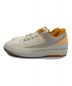 NIKE (ナイキ) AIR JORDAN 2 RETRO LOW ホワイト×イエロー サイズ:28㎝：10000円