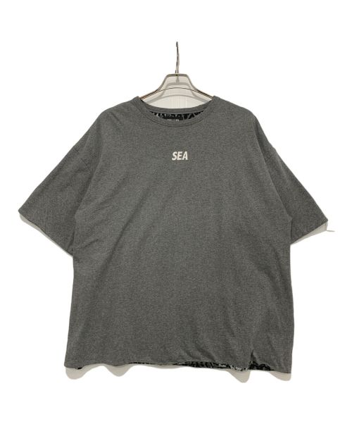 WIND AND SEA（ウィンド アンド シー）WIND AND SEA (ウィンダンシー) Tシャツ グレー サイズ:Lの古着・服飾アイテム