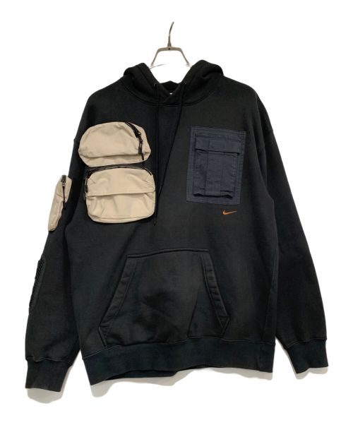 NIKE（ナイキ）NIKE (ナイキ) Travis Scott (トラヴィス スコット) ユーティリティフーディ ブラック サイズ:Lの古着・服飾アイテム