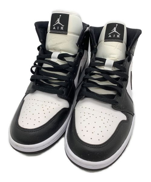 NIKE（ナイキ）NIKE (ナイキ) AIR JORDAN1 ホワイト×ブラック サイズ:28㎝の古着・服飾アイテム