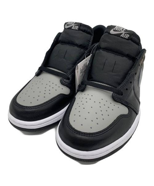 NIKE（ナイキ）NIKE (ナイキ) AIR JORDAN 1 RETRO LOW OG グレー×ブラック サイズ:27.5㎝ 未使用品の古着・服飾アイテム