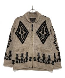 PENDLETON（ペンドルトン）の古着「ニットジャケット」｜ブラウン