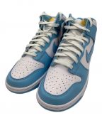 NIKEナイキ）の古着「Dunk High Blue Chill」｜スカイブルー×ホワイト