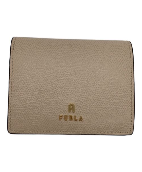 FURLA（フルラ）FURLA (フルラ) 2つ折り財布 ベージュの古着・服飾アイテム