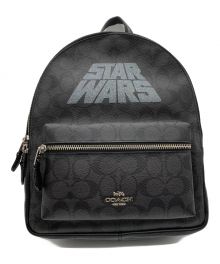 COACH×STAR WARS（コーチ×スターウォーズ）の古着「リュック」｜ブラック