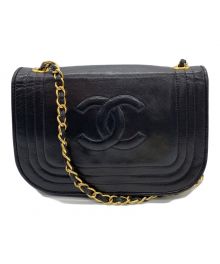 CHANEL（シャネル）の古着「チェーンショルダーバッグ」｜ブラック