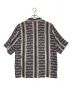 Needles (ニードルズ) CABANA SHIRT PAPILLON STRIPE DOBBY JQ. ホワイト×ネイビー サイズ:M：13000円