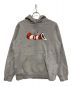 Supreme（シュプリーム）の古着「Cat in the hat hoody」｜グレー