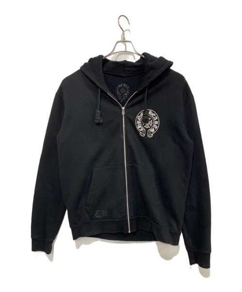 CHROME HEARTS（クロムハーツ）CHROME HEARTS (クロムハーツ) ダガージップパーカー ブラック サイズ:Mの古着・服飾アイテム