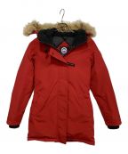 CANADA GOOSEカナダグース）の古着「VICTORIA PARKA」｜レッド