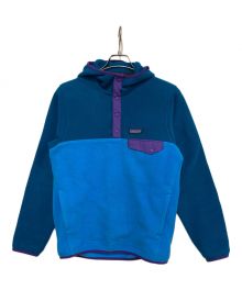 Patagonia（パタゴニア）の古着「シンチラスナップTフーディ」｜ブルー