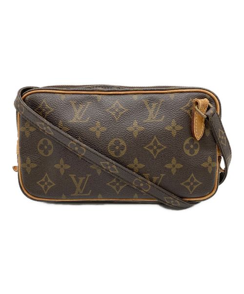 LOUIS VUITTON（ルイ ヴィトン）LOUIS VUITTON (ルイ ヴィトン) ショルダーポーチ ブラウンの古着・服飾アイテム